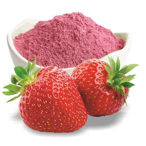 High Quality Strawberry Fruit Powder 100% Pure & Natural Dried Strawberry Powder for Smoothies, Baking, Beverages, Juices & Tea - Product Image 3