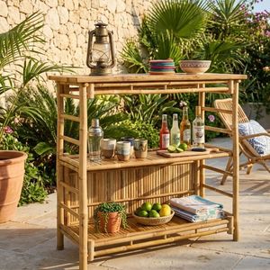 Wholesale Bamboo Outdoor <b>Table</b> <b>for</b> Garden Patio Resort Furniture Supplier - Product Image 1