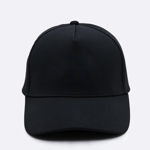 Wholesale Custom <b>Black</b> Baseball <b>Cap</b> Embroidered Logo Cotton Sporty Breathable Waterproof Sports Hat <b>Men</b> Women Adjustable - Product Image 3