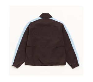 Custom Men's Lightweight <b>Track</b> <b>Jacket</b> Contrast Sleeves Paneled Nylon Windbreaker Streetwear Sportswear Zip Up <b>Jacket</b> - Product Image 4