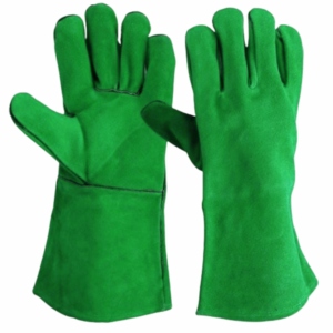 Gants de sécurité en cuir de vachette pleine fleur haute performance, excellente résistance à la chaleur et aux étincelles, robustes pour la construction et la lutte contre les incendies - Product Image 3