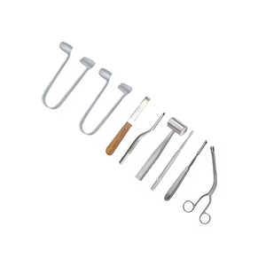 Professional Manual ENT Surgical Instrument Set Stainless Steel Reusable Otolaryngology Examination and Minor Surgery Kit - Product Image 3