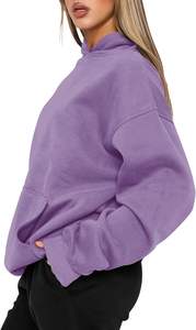 Sudadera con Capucha Tejida Ultra Suave para Mujer, Forro Cálido y Suave, Ajuste Flexible, Lista para el Movimiento, Capa Cómoda para Exteriores, Forma Moderna - Product Image 5