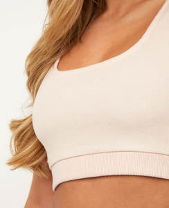 Basic à manches courtes col rond graphique sérigraphie Crop Tops pour femmes Fitness Crop Top respirant - Product Image 1