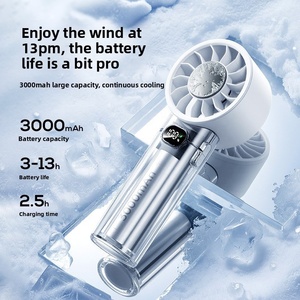 Nuevo Ventilador de Mano con Refrigeración por Semiconductor 2026, Mini Ventilador Portátil con Refrigeración por Hielo y Gran Capacidad de Batería para Viajes al Aire Libre y Verano - Product Image 4
