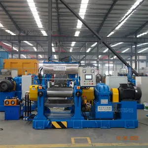 2023 Good Selling Cast Iron China Manufacturer of open Xk250 Rubber Mixing Mill Machine