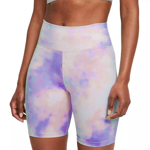 Premium <b>Women</b> Yoga <b>Shorts</b> OEM Polyester Spandex Fabric Lightweight Breathable High Waist Fitness Gym <b>Shorts</b> Supplier - Product Image 2
