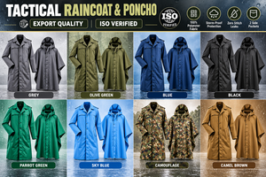 Imperméables de sécurité vintage en polyester/rayonne à col en V pour fabricants en gros, imperméables à capuche, ponchos, conformes ISO - Product Image 6