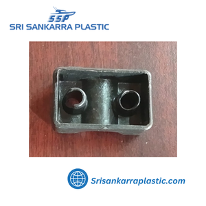 Abrazadera de Plástico Reforzada Personalizable para Tuberías Automotrices de Nylon, de Shandong, 40*20*12mm, Doble Orificio, Doble Fijación - Product Image 2