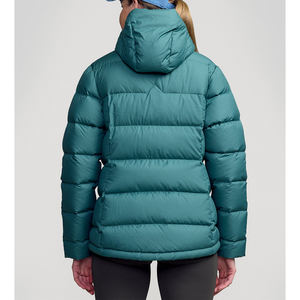 Abrigo de plumón para mujer con capucha, grueso, tipo bomber, acolchado, 2026, desmontable, para invierno, ropa de exterior, venta al por mayor, OEM personalizado - Product Image 5