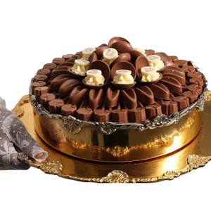 Wholesale Luxury Silver Decorative Metal <b>Chocolate</b> Bowl With Arabic Calligraphy Design <b>Chocolates</b> For <b>Wedding</b> Platter Supplier - Product Image 2