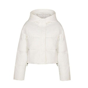 เสื้อแจ็คเก็ตพัฟเฟอร์น้ำหนักเบา อุ่นสบาย สำหรับผู้หญิง แฟชั่นฤดูหนาวบุผ้าฝ้าย ระบายอากาศได้ดี สไตล์สตรีทแคนวาส - Product Image 3