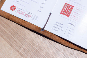 Porta Menús de Cuero Genuino de Lujo, Cubiertas Personalizadas para Menús de Restaurante, Carpeta para Facturas, Lista de Vinos, ALM-0044 - Product Image 6