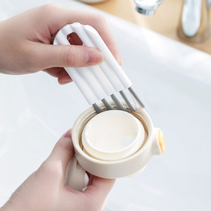 Brosse de nettoyage multi-usages pour téléphone, écouteurs, clavier, couvercle de tasse, outil de nettoyage des fentes pour cartes - Product Image 4