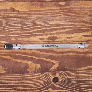 Adaptador de doble cabezal flexible con liberación rápida 1/4"Dr. X 1/4H X 227mmL OEM DIY ITA Tools - Product Image 1