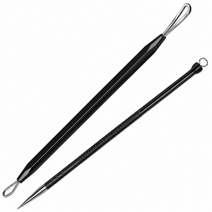 Professional Stainless Steel Face Pimple & Comedown <b>Extractor</b> Acne Removal <b>Tool</b> Black Head Removal <b>Tool</b> - Product Image 1