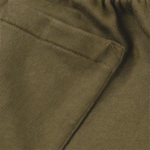 Shorts Bermuda pour Homme en Coton Uni avec Cordon de Serrage, Écologiques, Séchage Rapide, Taille Mi-Haute, Décontractés, Respirants, en Tissu Tricoté Confortable - Product Image 5