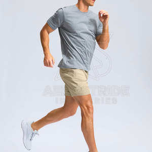 Pantalones Cortos Deportivos Flexibles con Cintura Suave, Ligeros, Casuales, para Uso Diario, Servicio OEM Personalizado, Elegantes - Product Image 3