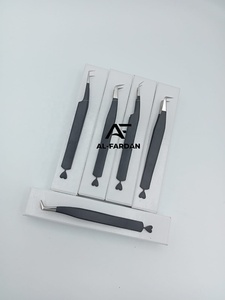 แหนบต่อขนตาสแตนเลสญี่ปุ่น ปลายรูปหัวใจ สำหรับต่อขนตารัสเซีย แบบงอน 45 65 90 องศา รุ่น Slim Boot Lash Tweezer - Product Image 6
