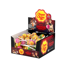 Lot en gros de sucettes Chupaa Chupss acidulées, assortiment citron, fraise, pomme - Product Image 2
