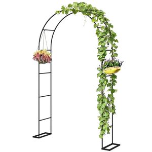 Arco da Giardino Nero per Piante Rampicanti e Matrimoni - Product Image 5