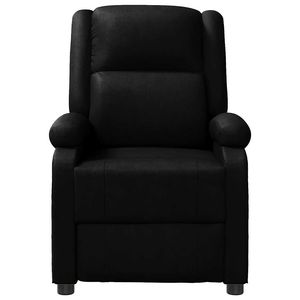 Fauteuil de massage en similicuir noir - Product Image 3