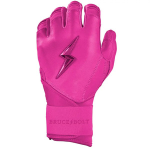 ถุงมือตีเบสบอลหนังแท้รุ่น Max Clark Signature Series ปี 2026 สีชมพู ยี่ห้อ MARGINAL SPORTS แบบข้อมือยาว ระบายอากาศได้ดี จับกระชับมือ ระดับโปร พรีเมียม จับกระชับสูงสุด - Product Image 3