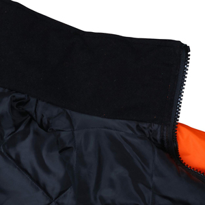 Custom High Visibility Reflective Safety jacket for Construction <b>work</b> Wear With Pockets Long Sleeves <b>Waterproof</b> jacket for mens - Product Image 5