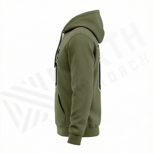 Sudadera con Capucha Personalizada con Nombre y Número, Patrón Tejido Impreso, para Eventos Deportivos, Entrenamientos, Ropa Deportiva, Precio de Fábrica al por Mayor - Product Image 3