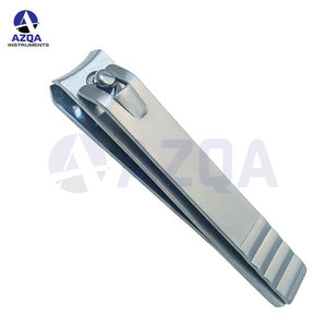 Coupe-ongles en acier inoxydable en gros avec design à levier motif visage souriant estampé pour le soin des ongles des mains et des pieds - Product Image 4