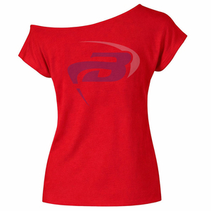 Camiseta Moderna Romántica con Hombros Descubiertos y Diseño de Pedrería para la Hermandad Delta Sigma Theta DST, con Logotipo Frontal Personalizable, Ideal para Fiestas de Verano - Product Image 2