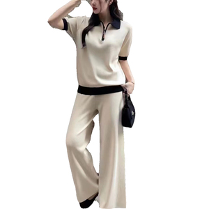 Conjunto de Ropa Urbana de Verano para Mujer 2026, Top Corto sin Mangas con Logotipo Personalizado, Pantalones Cortos de Punto, Estampado Floral, Conjunto de Dos Piezas Sexy para Club o Casual - Product Image 4