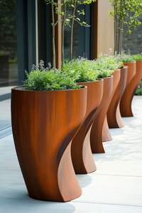 Pots et jardinières écologiques en bois, support de plantes durable pour l'intérieur et l'extérieur, pour la maison et le jardin - Product Image 6