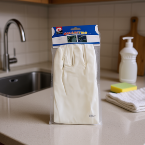 White <b>Household</b> Gloves Comfortable GUANTES Gloves for Daily Use - Product Image 2