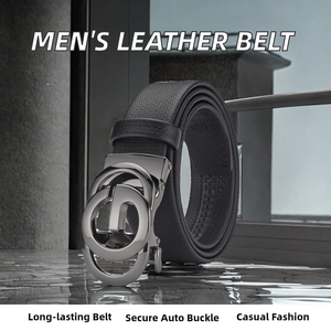 Cinturones de Cuero Genuino para Hombre, de Alta Calidad, de Lujo, de Marca Famosa, Personalizados para Hombre y Mujer - Product Image 3