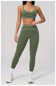 Leggings de Cintura Alta, Tejidos, de Color Sólido, Largos, Elásticos, Transpirables, de Secado Rápido, Ropa Deportiva para Mujer, para Todas las Temporadas - Product Image 6
