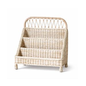 Étagère à livres pour enfants en rotin tressé à la main, style bohème moderne, prix de gros du Vietnam - Product Image 1