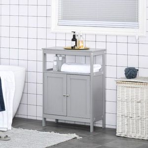 Mueble de Baño Gris para Almacenamiento y Organización de Espacios - Product Image 1