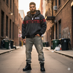 Sudaderas con Capucha de Diseño Nuevo, Lavado Ácido, Edición Artesanal, Mejor Material, Apliques Personalizados, Bordado, Ropa Urbana, MOQ Bajo - Product Image 1