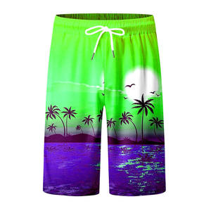 Pantalones Cortos de Verano para Hombre, Estilo Urbano, Impermeables, Resistentes al Viento, Transpirables, Ecológicos, de Secado Rápido, Cintura Media, Cierre con Cordón - Product Image 1