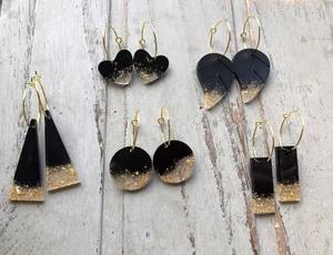 Pendientes Colgantes de Resina Vintage, Ligeros, Hechos a Mano, para Chicas, Joyería de Moda y para Regalo - Product Image 5