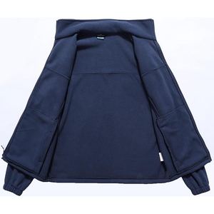 Servicio Personalizado OEM, Chaqueta con Capucha para Hombre, Diseño Sólido, Tinte Uniforme, Talla Grande para Adultos, Chaqueta con Capucha de Invierno Cálida y Moderna con Logotipo Frontal - Product Image 4
