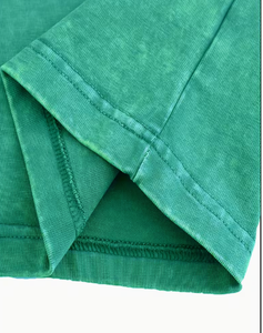 T-shirt Homme Oversize en Jersey 100% Coton Délavé au Sable, Manches Courtes, Col Rond, Style Vintage Usé, Streetwear, 320g Hardihood - Product Image 5