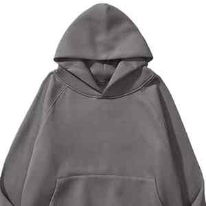 Sweat à capuche pour homme très populaire en coton épais, style cagoule ninja, entièrement zippé avec fermeture éclair intégrale - Product Image 4