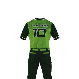 Ensemble de maillot et pantalon de baseball OEM, design personnalisé par sublimation, uniforme de baseball pour club - Product Image 5