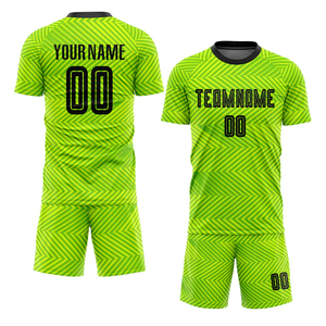 Tenue de football dernière génération, protection UV, coupe classique, adaptée à toutes les saisons, pour entraînement et compétition, uniforme personnalisé avec impression numérique. - Product Image 4
