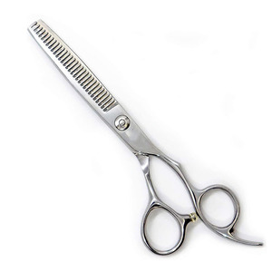 Ciseaux à effiler pour barbier en acier inoxydable, professionnels, pour droitiers, ciseaux personnalisés - Product Image 4