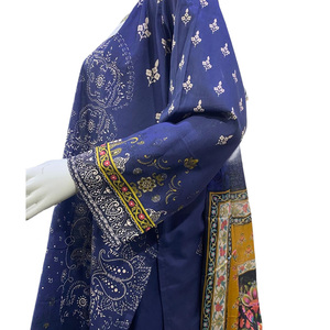 Salwar Kameez pakistanais exclusif pour femmes, broderie artistique, collection de fête d'été en 3 pièces, élégant et traditionnel - Product Image 2