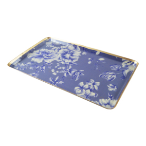 Bandeja Plana Ecológica con Diseño de Cerezas para Restaurantes, Bandeja Metálica para Servir con Diseño Floral Impresionante - Product Image 5