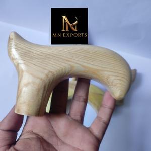 MN EXPORTS - Adorno de Madera Pulida con Mango de Madera Natural, Artesanía Rústica, Duradero, Ecológico, Decoración para el Hogar - Product Image 1